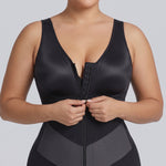 Inner hooks under the outer zipper