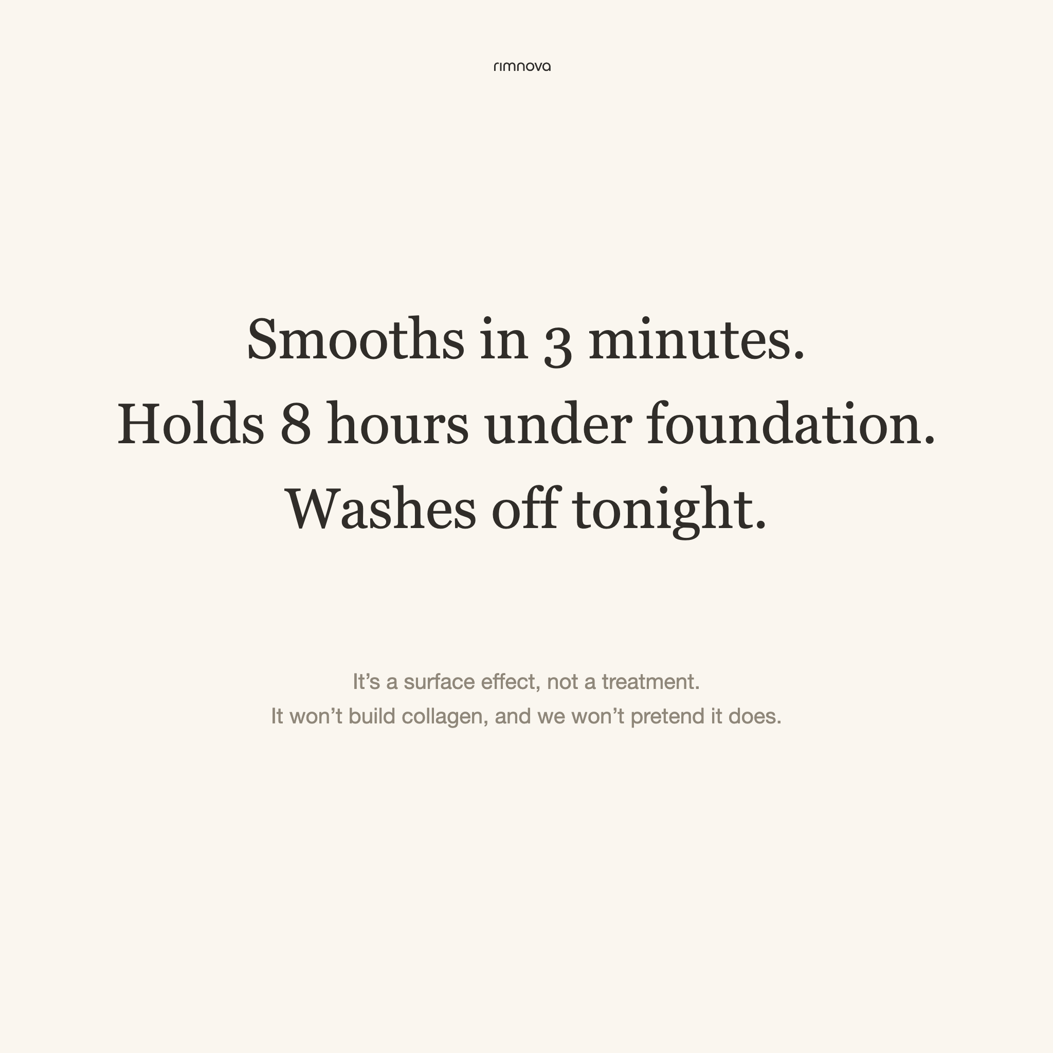 Line Smoother | Smooths Lines and Folds, Wears Under Makeup